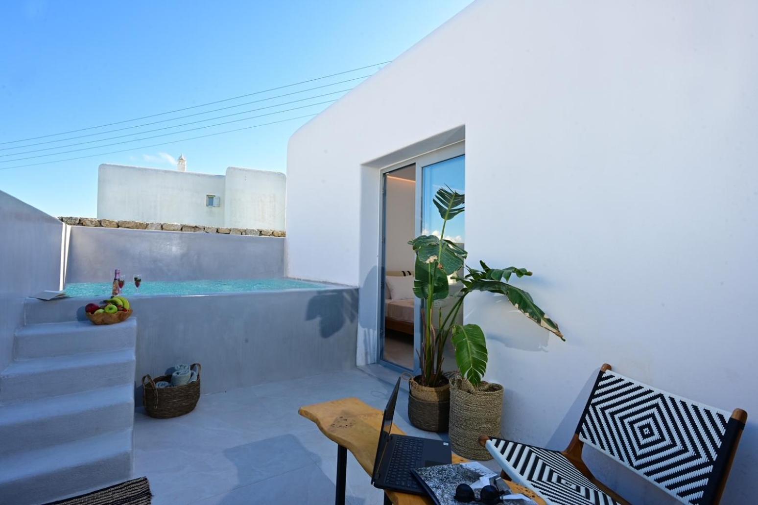 Ferienwohnung Il Vento Premium Mykonos Mykonos Town Exterior foto